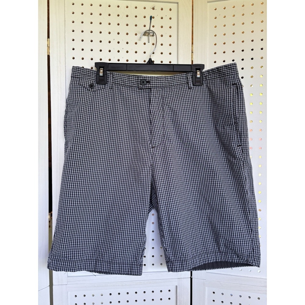 Calvin Klein Checkered Cotton‎ Shorts Golf Casual Preppy Men's Size 36